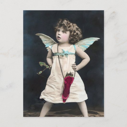 Cartes Pour Fêtes Annuelles Cupidon en colère (Devant)