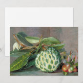 Cartes Pour Fêtes Annuelles Custard Apple - Marianne North (Devant / Derrière)