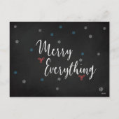 Cartes Pour Fêtes Annuelles Custom 3 Photo Collage Making Spirits Bright (Dos)