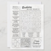 Cartes Pour Fêtes Annuelles Custom Back in 1945 Newspaper Birthday Card, Trend (Dos)
