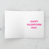 Cartes Pour Fêtes Annuelles Custom Black Labs Baiser Valentine (Intérieur)
