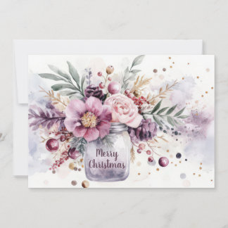 Cartes Pour Fêtes Annuelles Custom festive Christmas Greeting Card