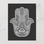 Cartes Pour Fêtes Annuelles Custom Hamsa (Devant)