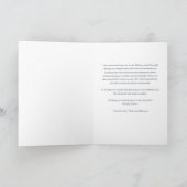 Cartes Pour Fêtes Annuelles Custom Hanukkah Menorah Minimalist Doodle Letter (Intérieur)