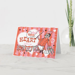 Cartes Pour Fêtes Annuelles CUSTOM Heart Tamer