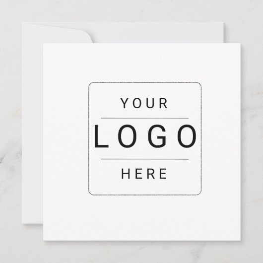 Cartes Pour Fêtes Annuelles Custom Logo (Devant)
