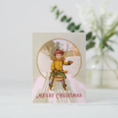 Cartes Pour Fêtes Annuelles Customizable Christmas Greeting  (Debout devant)