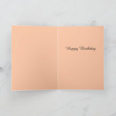 Cartes Pour Fêtes Annuelles CUTE BÉBÉ HUGGING RABBIT, Anniversaire rose (Intérieur)