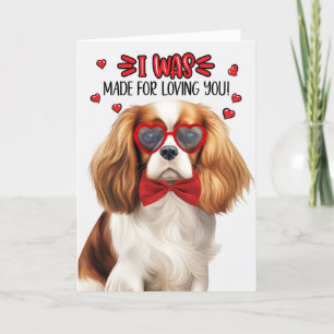 Cartes Pour Fêtes Annuelles Cute Cavalier King Charles Chien Aimer Valentine
