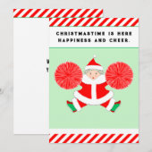 Cartes Pour Fêtes Annuelles Cute Christmas (Devant / Derrière)