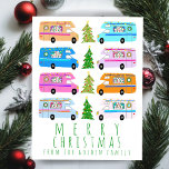 Cartes Pour Fêtes Annuelles Cute Christmas Camper RV Vintages Custom Tree-Free<br><div class="desc">J'espère que vous aimez ce design de vacances RV doux. Ajoutez votre propre texte à l'avant ou à l'arrière. ENTIÈREMENT PERSONNALISABLE ! Cliquez sur "Personnaliser" ci-dessus pour modifier le texte. Cliquez sur "modifier à l'aide de l'outil de conception" pour ajuster les polices, les couleurs et les placements. DEVENEZ ÉCOLO VA...</div>