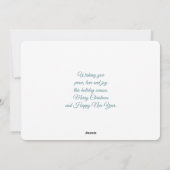 Cartes Pour Fêtes Annuelles Cute Deer (Dos)