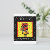 Cartes Pour Fêtes Annuelles Cute Doxie Valentine (Debout devant)