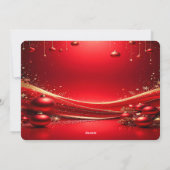 Cartes Pour Fêtes Annuelles Cute Duck Christmas Holiday Card (Dos)