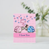 Cartes Pour Fêtes Annuelles Cute Funny Valentines (Debout devant)