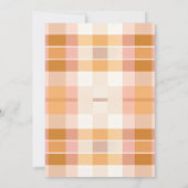 Cartes Pour Fêtes Annuelles Cute Ghost Éffrayant Orange et Black Happy Hallowe (Dos)