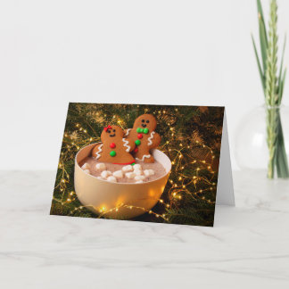 Cartes Pour Fêtes Annuelles Cute Gingerbread Christmas