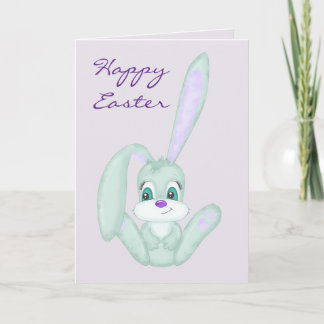 Cartes Pour Fêtes Annuelles Cute Happy Easter Bunny