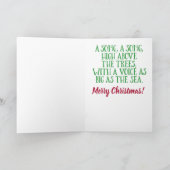 Cartes Pour Fêtes Annuelles Cute Herding (Intérieur)