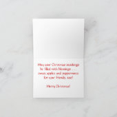 Cartes Pour Fêtes Annuelles Cute Horse Lover Noël Occidental (Intérieur)