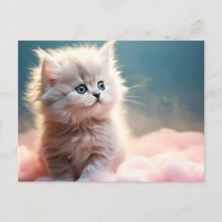 Cartes Pour Fêtes Annuelles Cute kitten 