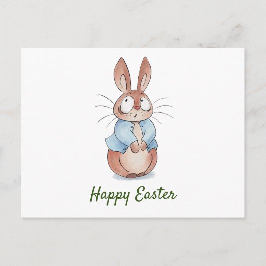 Cartes Pour Fêtes Annuelles Cute lapin (Devant)