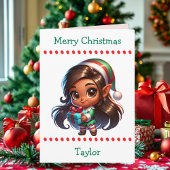 Cartes Pour Fêtes Annuelles Cute Merry Christmas Child's | Word Search Inside