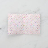 Cartes Pour Fêtes Annuelles Cute Pastel (Intérieur)