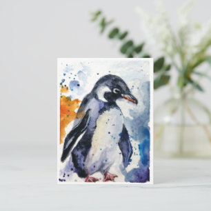 Cartes Pour Fêtes Annuelles Cute Penguin
