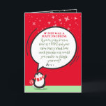 Cartes Pour Fêtes Annuelles Cute Penguin Funny 2020 Math Problem Quote on Red<br><div class="desc">Let this whimsical cute Penguin bring a smile to someone you love this New Year. With a silly - zany math problem that reflects the craziness that was 2020. Includes best wishes for hopes of a Happy Healthy 2021. After all- the best gift is the gift of laughter! Want to...</div>