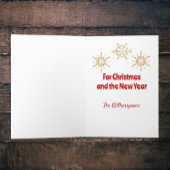 Cartes Pour Fêtes Annuelles Cute Reindeer en Lune bleue Plaid Noël Joie