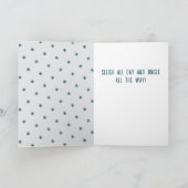 Cartes Pour Fêtes Annuelles Cute Snowman Snowflakes Drawing Christmas (Intérieur)