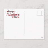 Cartes Pour Fêtes Annuelles Cute Valentine's Day Chat (Dos)
