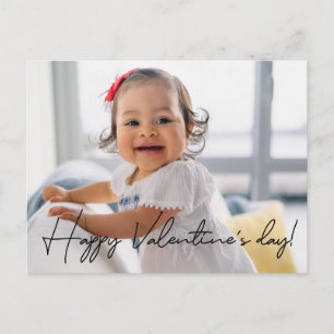Cartes Pour Fêtes Annuelles CuteHappy Valentine's day personnalisée