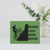 Cartes Pour Fêtes Annuelles Cyclisme motivant (Debout devant)