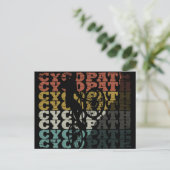 Cartes Pour Fêtes Annuelles Cycopath drôle vélo (Debout devant)