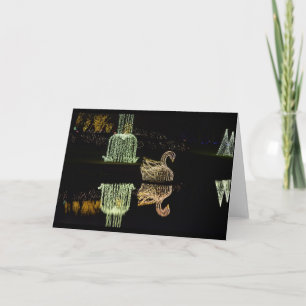 Cartes Pour Fêtes Annuelles Cygne 2 de Noël 2016