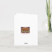 CARTES POUR FÊTES ANNUELLES DACHSHING (Dos)