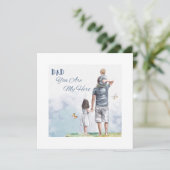 Cartes Pour Fêtes Annuelles Dad You Are My Hero (Debout devant)