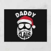 Cartes Pour Fêtes Annuelles Daddy Claus Santa Claus Funny Christmas Matching P (Devant)