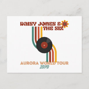 Cartes Pour Fêtes Annuelles Daisy Jones et The Six