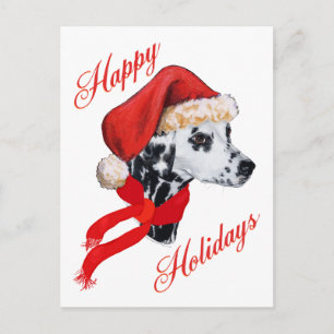Cartes Pour Fêtes Annuelles Dalmatien Joyeuses Fêtes