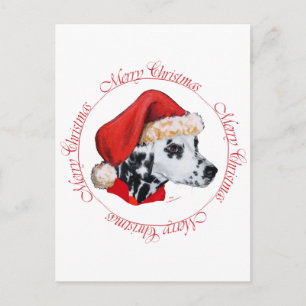Cartes Pour Fêtes Annuelles Dalmatien Joyeux Noël