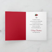 Cartes Pour Fêtes Annuelles Dame chapeau rouge de Noël Chapeau sur support Per (Intérieur)