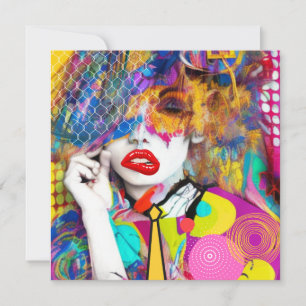 Cartes Pour Fêtes Annuelles Dame Clashy