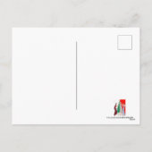 Cartes Pour Fêtes Annuelles Dames de Noël Art déco rétro (Dos)