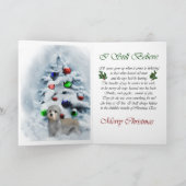 Cartes Pour Fêtes Annuelles Dandie Dinmont Terrier Noël (Intérieur)