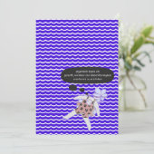 Cartes Pour Fêtes Annuelles Dans la mer d'uniformité (Debout devant)