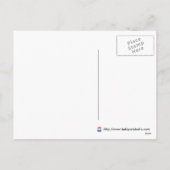 Cartes Pour Fêtes Annuelles dans l'amour (Dos)