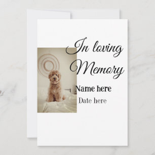 Cartes Pour Fêtes Annuelles Dans l'amour mémoire mémorial gardien de l'amour a